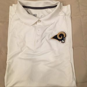 Nike Los Angeles rams polo